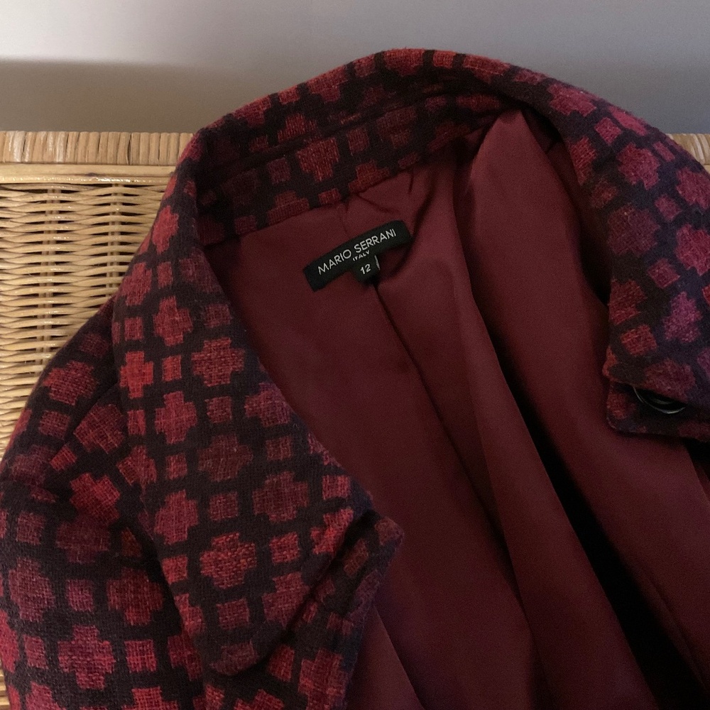 Coat by Mario Serrani size 12